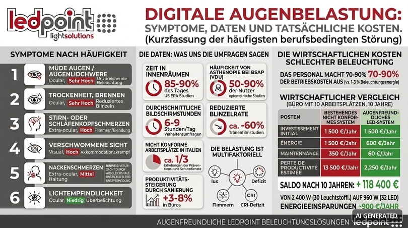 Digitale visuelle Ermüdung